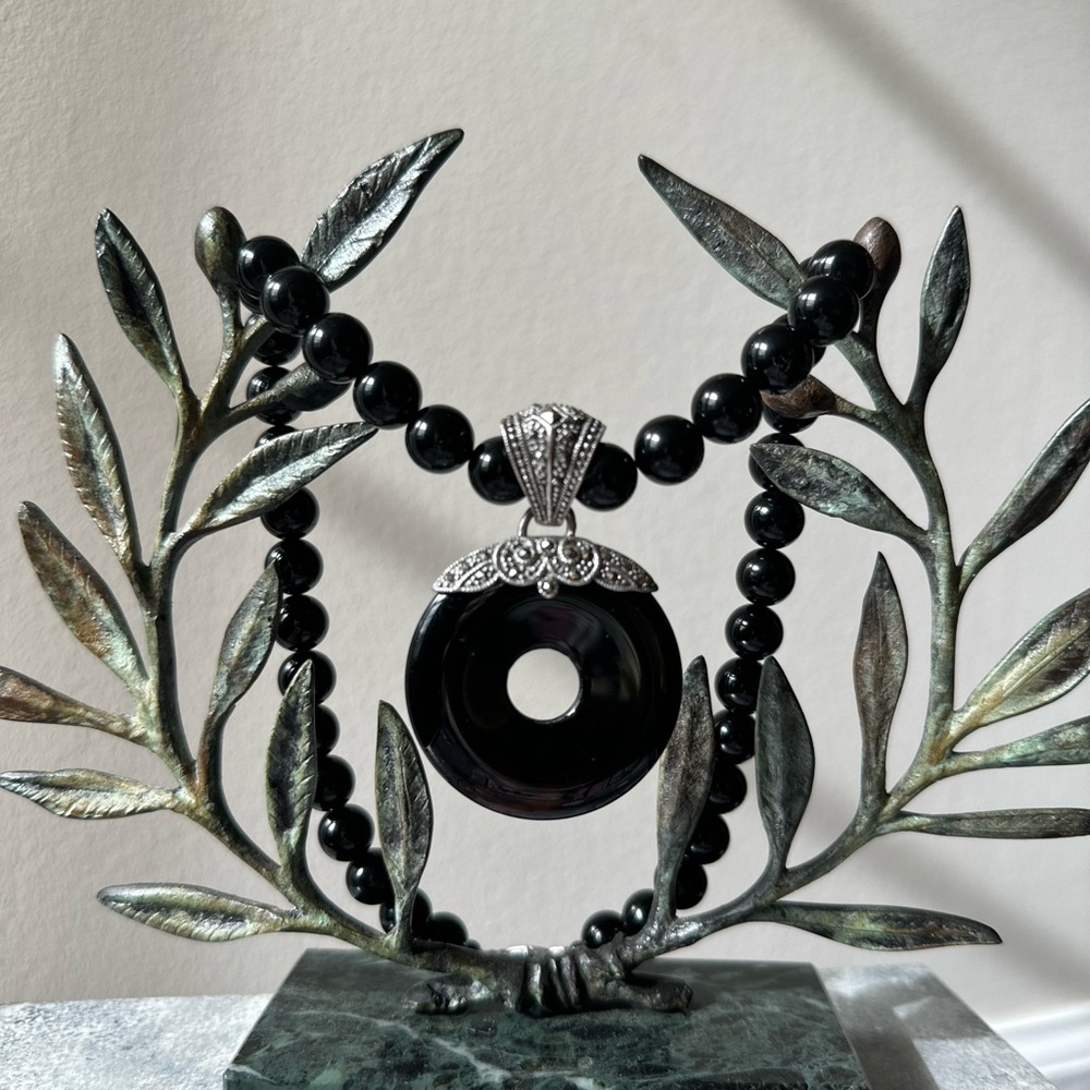 Elegant Black Onyx Necklace